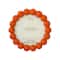 6" x 6" Orange Beaded Round Tabletop Frame, Treasured Finds by Ashland®